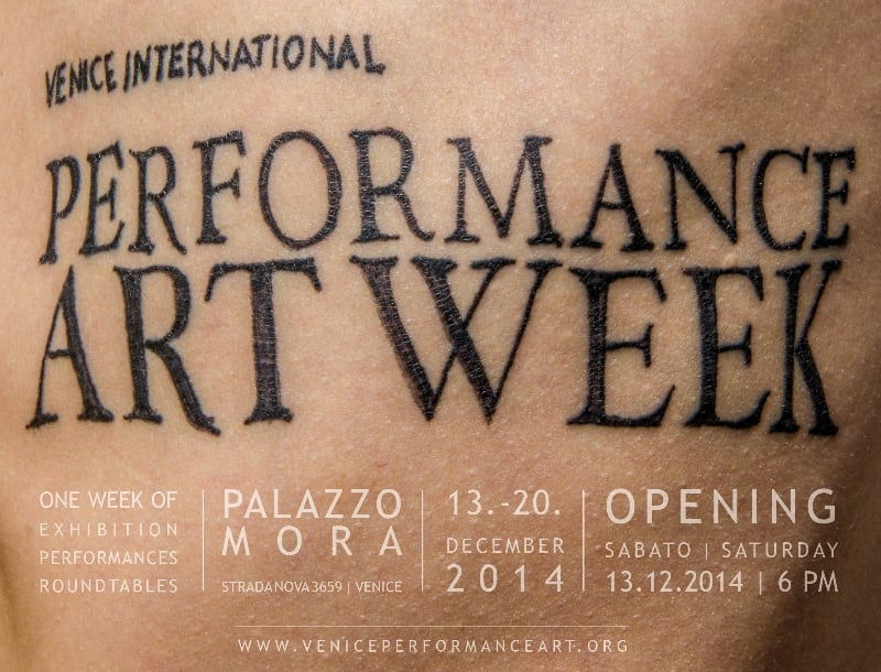 2nd Venice International Performance Art Week